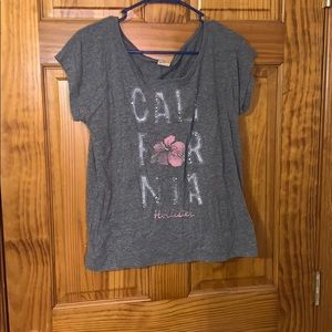 Grey Hollister short sleeve tee